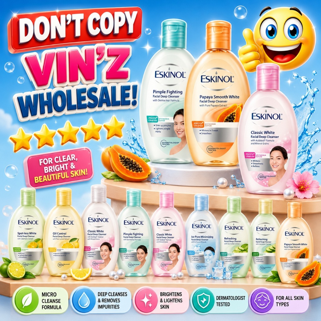 ESKINOL เฟเชียล คลีนเซอร์ แอนด์ โทนเนอร์ 135ml.