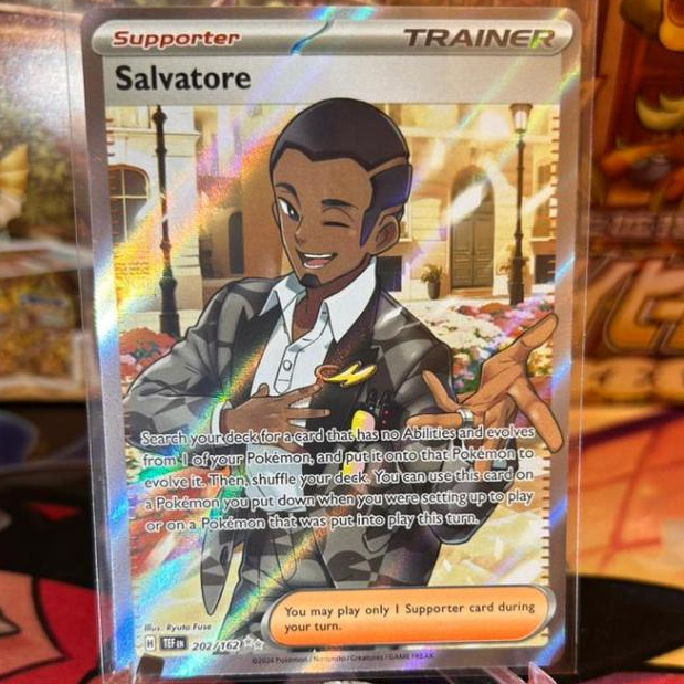 Pokemon TCG - SV Paldea Evolved - Salvatore - 202/193