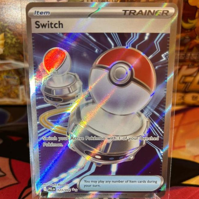 Pokemon TCG Mega Evolutions - Phantasmal Flames - Switch FA - 123/94