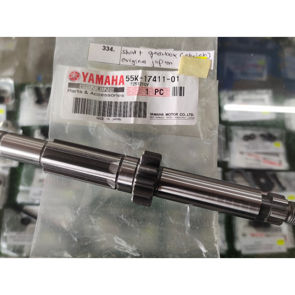 SHAFT GEARBOX BELAH CLUTCH MILI BOSS ENERGY CATALYZER 3XL 5PV JAPAN (PRICE สําหรับ 1PC)