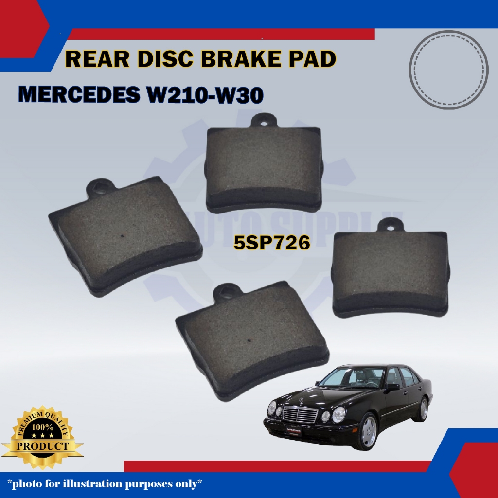 Mercedes Benz W210-W230 ผ้าเบรคหลัง-5SP726