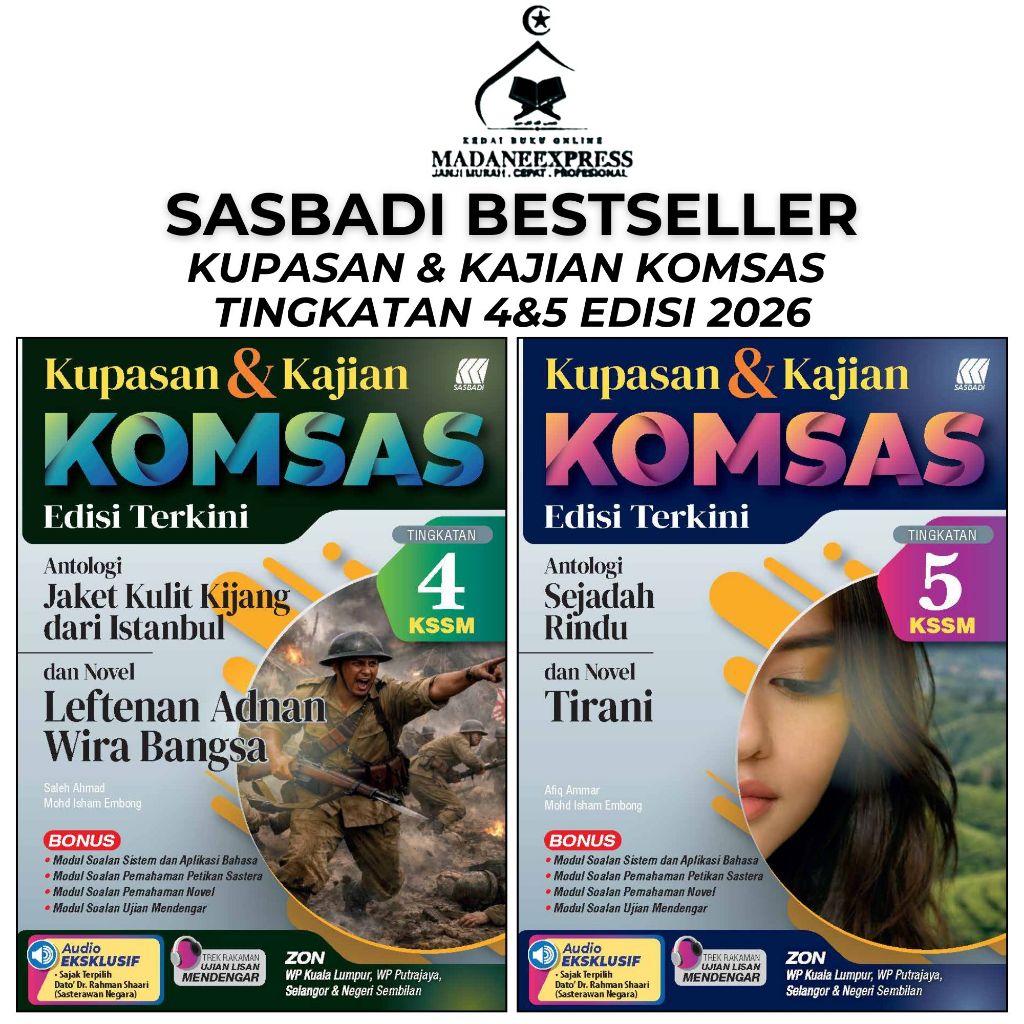 [XPRESS] SASBADI BESTSELLER: 2026 COMPATION & STUDY LEVEL 4&5 KSSM