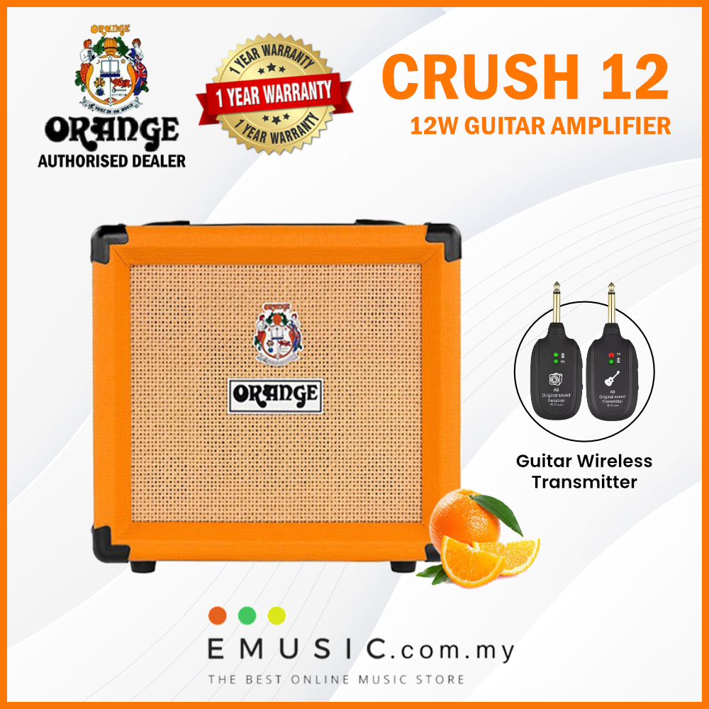 Orange Crush 12 12W 1x6" เครื่องขยายเสียงคอมโบ