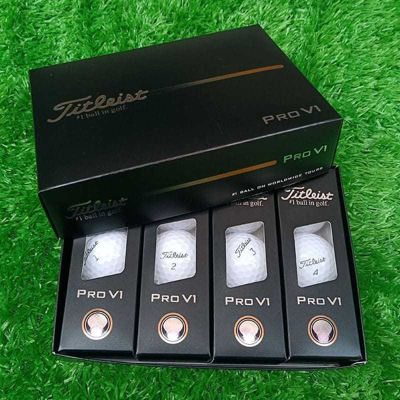 Titleist Golf Ball PRO V1 12 ชิ้น/กล่อง Training Golf Bag ถุงกอล์ฟ