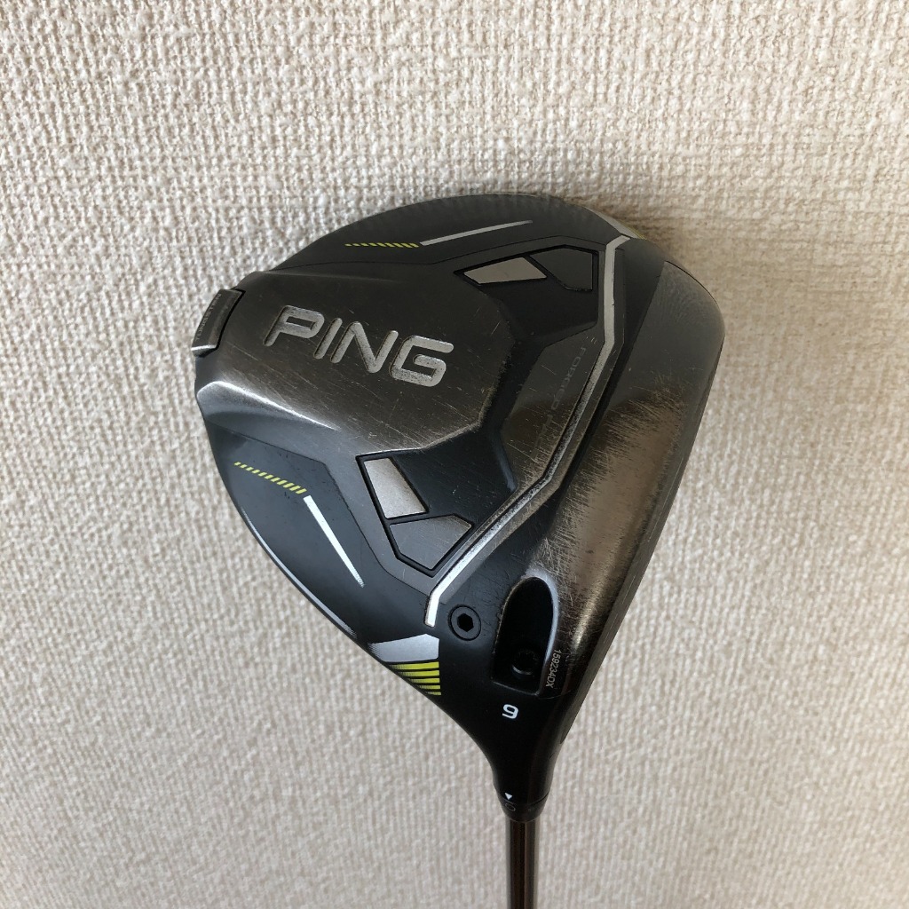 PING G430 MAX 10K Driver 1W พร้อมฝาครอบหัว PING TOUR 2.0 CHROME 65 Flex X ใช้ 250805-004