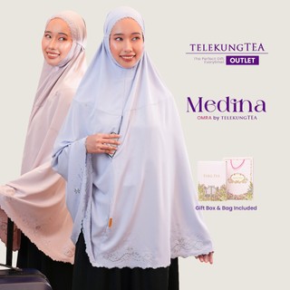 [As Is] Medina OMRA Maxi by Telekung Tea | Top Only Mini Telekung with Zip Pocket for Umrah & Hajj