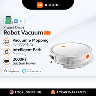 Xiaomi Robot Vacuum E5 | Vacuum & Mopping Function | 2600mAh Big Battery | App Connectivity | MY Version