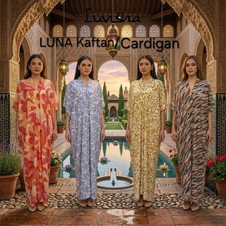 LUNA Kaftan/Cardigan 2in1 Material Chiffon