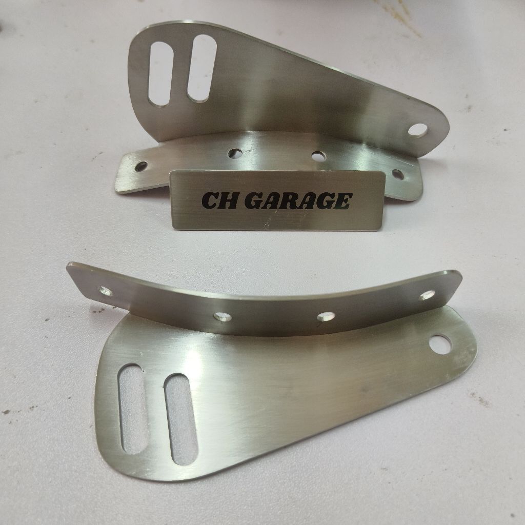 Honda civic fd mugen สปอยเลอร์ ขายึดสแตนเลส