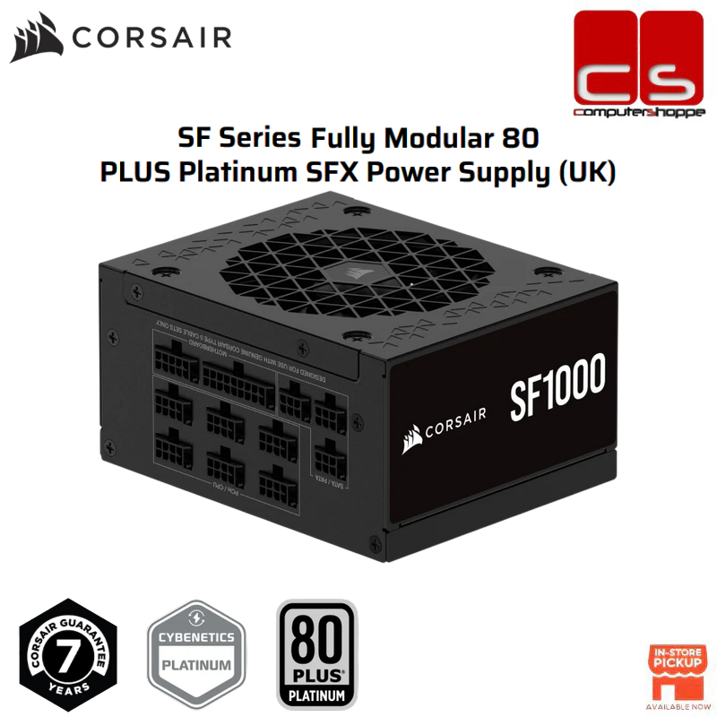 Corsair SF Series 2024 Fully Modular 80 PLUS Platinum SFX Power Supply - SF750 / SF850 / SF1000