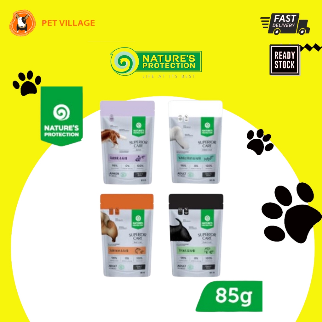 NATURES PROTECTION Superior Care อาหารเปียกสําหรับสุนัข 85g