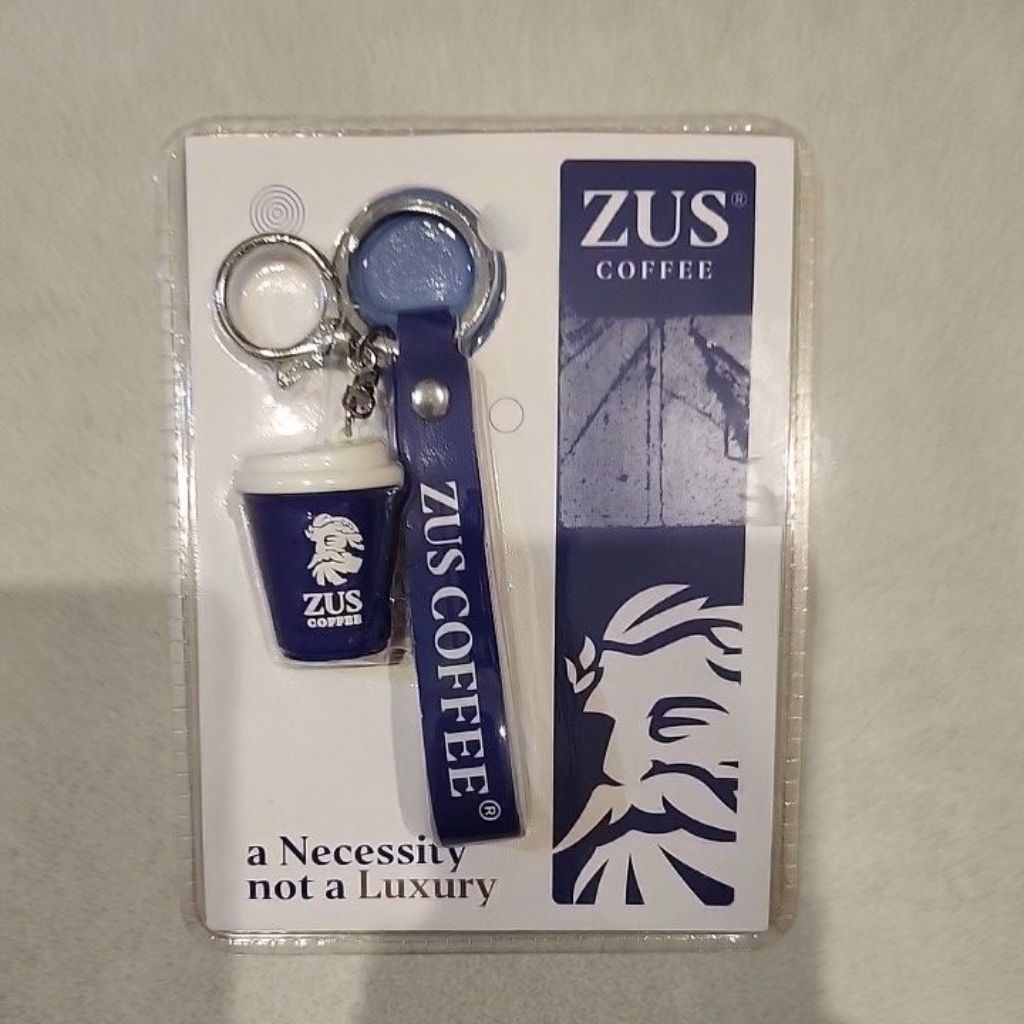 Zus Coffee พวงกุญแจมินิคัพ