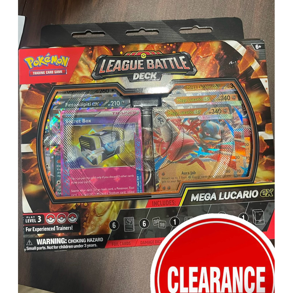 🔥 (สุดท้าย) MEGA LUCARIO EX LEAGUE BATTLE DECK