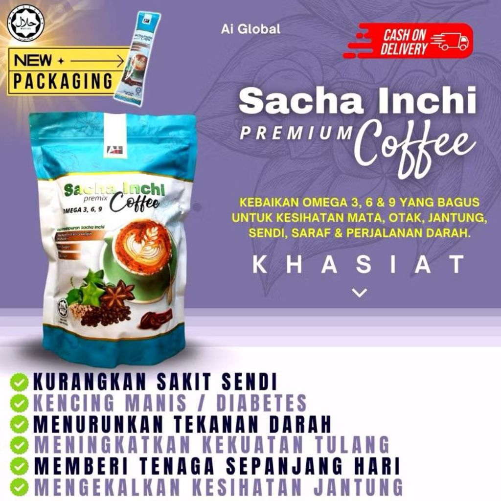 โคปิ ซาช่า อินจิ เอไอ โบลบาล | UAI COFFEE CARAMEL MACHIATO | KOPI USTAZ AZHAR IDRUS 1KOTAK | KOPI CA