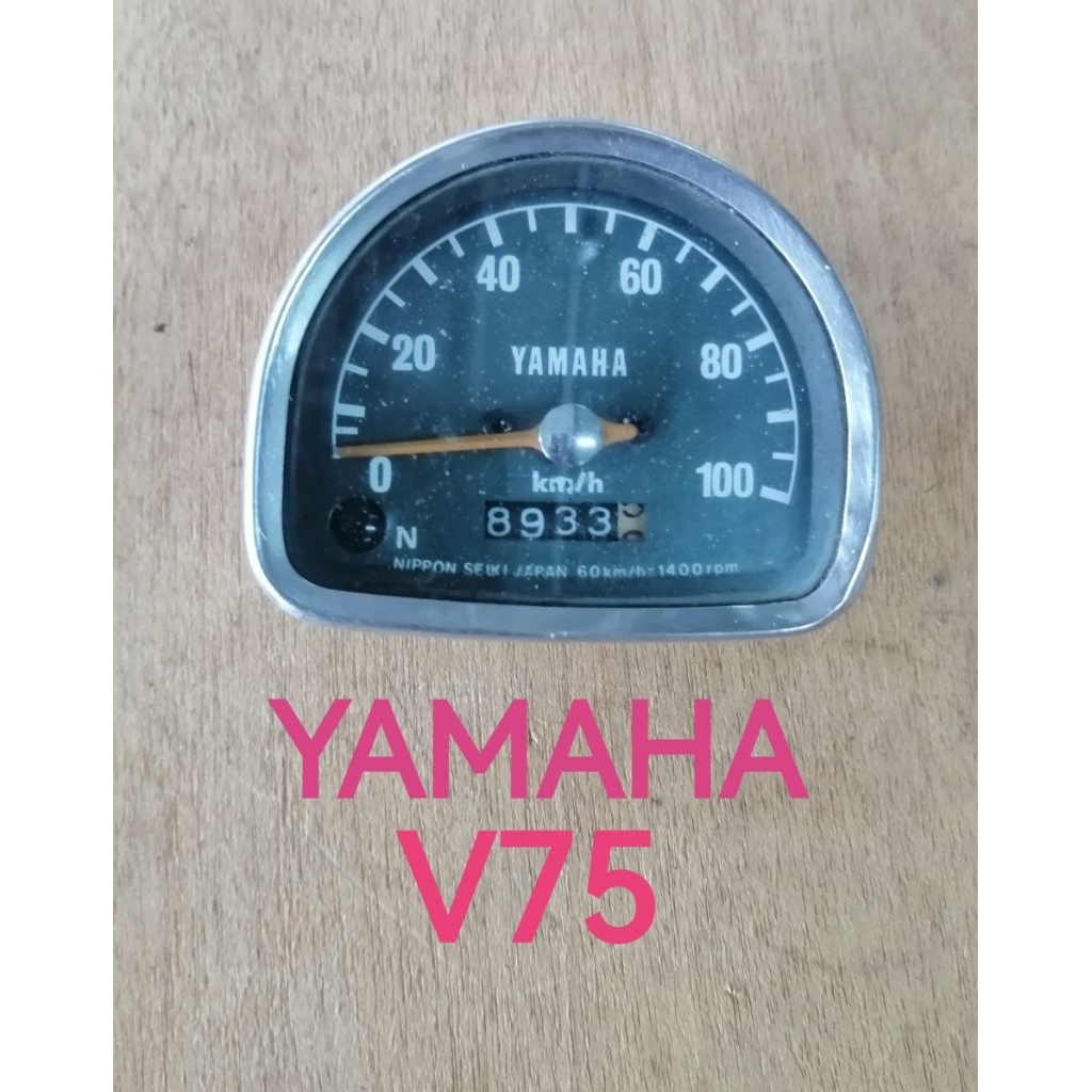 YAMAHA V75 2ND มือเครื่องมือ SPEEDO จากมอเตอร์