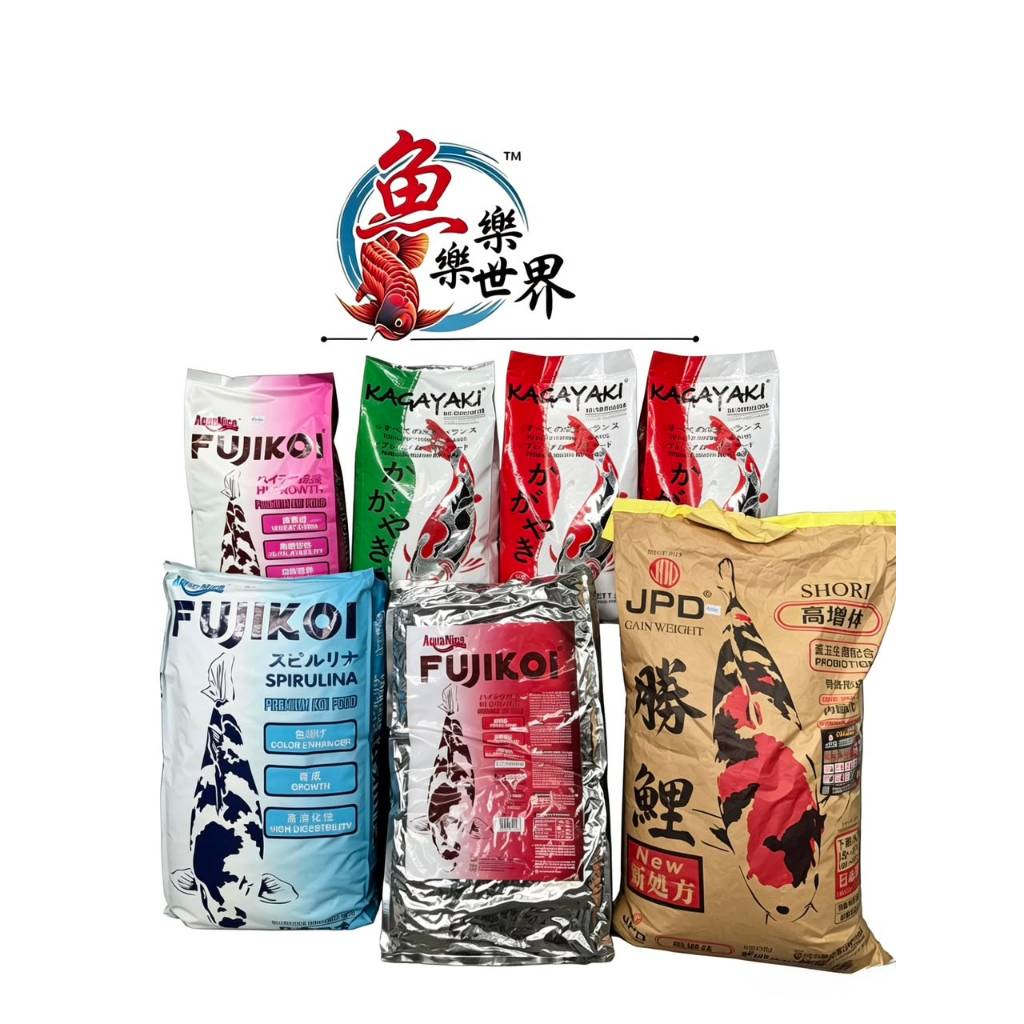 FUJIKOI JPD KAGAYAKI อาหารปลาคาร์ฟขนาดใหญ่