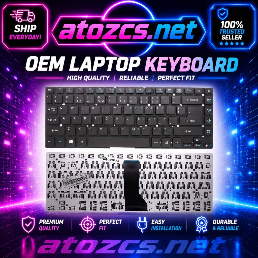 แป้นพิมพ์ทดแทนแล็ปท็อป/โน้ตบุ๊กสําหรับ Acer Aspire E1-420 E1-472 E1-472G E1-432G
