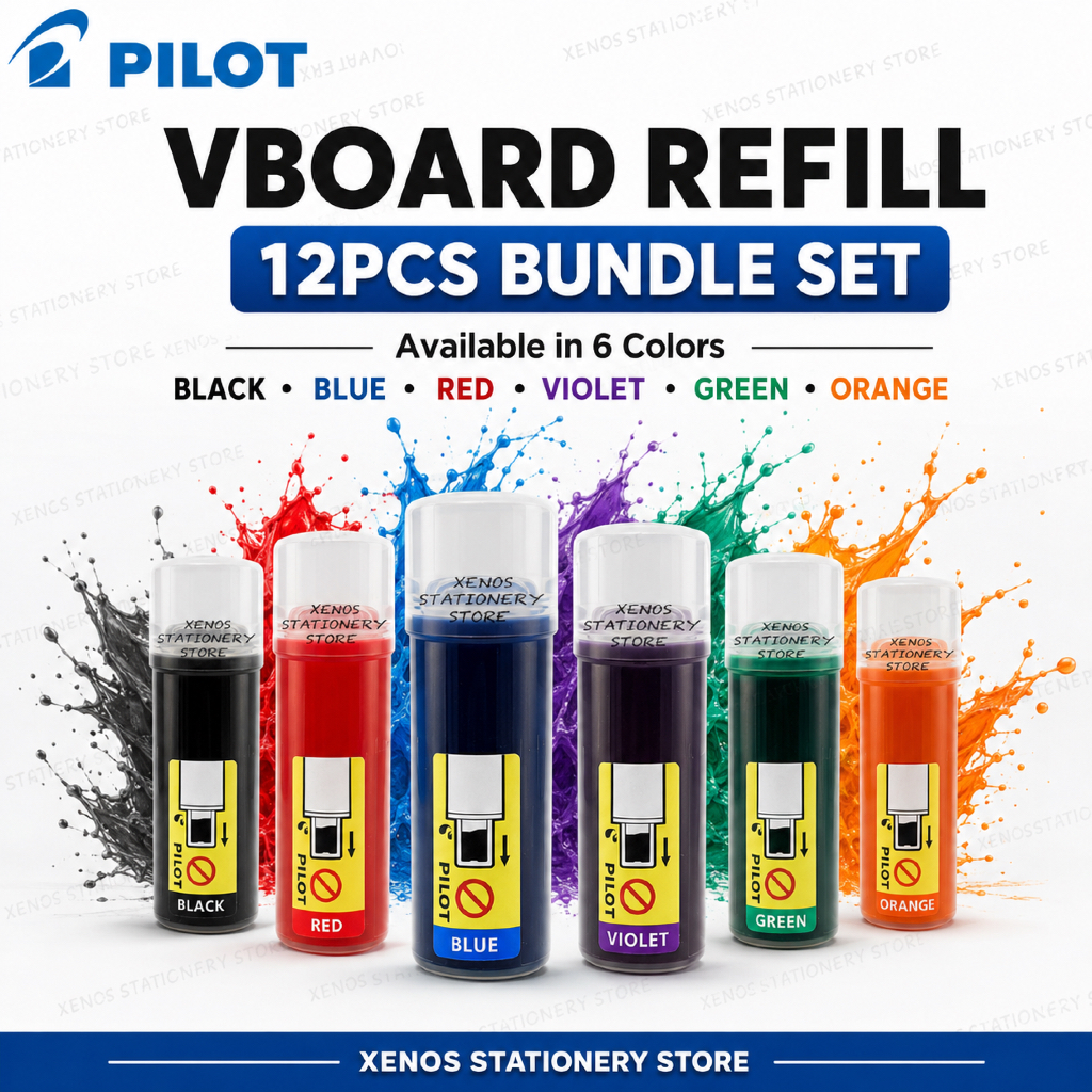 [SAVE SHIPPING FEE] [ 12 ชิ้น ] Pilot Vboard Master Refill / Pilot Ink Cartridge Refill / Pilot V-bo
