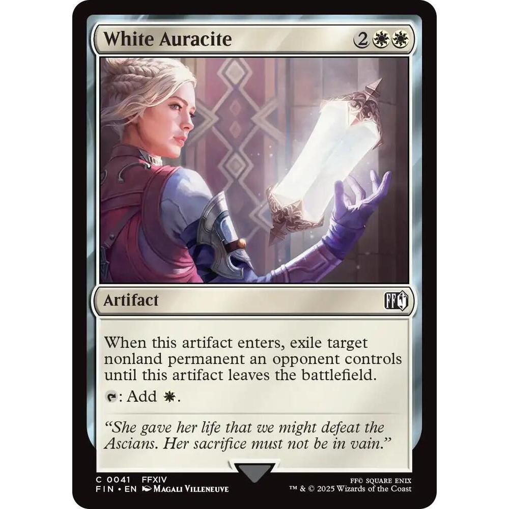 MTG: (FIN) C 041 - White Auracite Single Card Final Fantasy