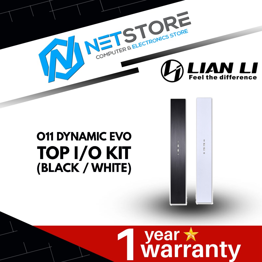 LIAN LI O11 DYNAMIC EVO TOP I/O KIT (ดํา/ขาว)