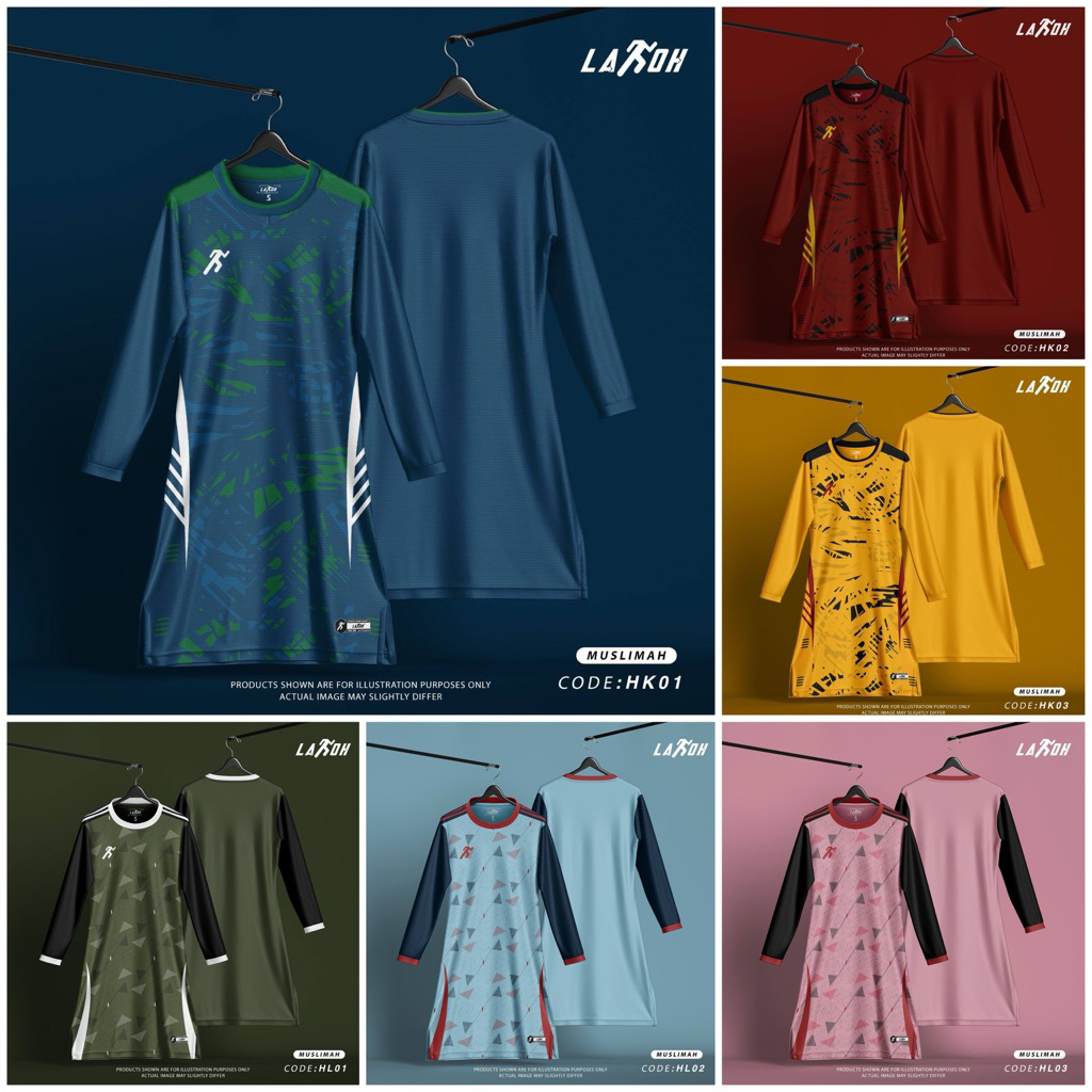 MUSLIM JERSEY LAKOH SPORT เสื้อแข่งผู้หญิง / NETBALL JERSEY