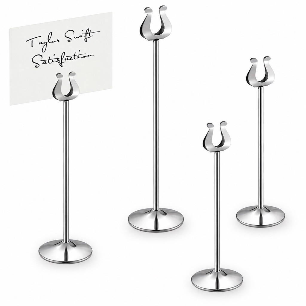 STAINLESS STEEL RESURANT VIP MENU STAND/Table VIP MENU&Number STAND_MENSU STAND_STAND VIP_CATERING M