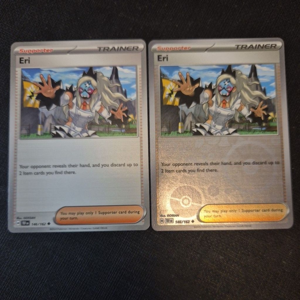 การ์ดโปเกมอน TCG : SV5 Temporal Forces Trainer: การ์ดโปเกมอน Eri 146/162