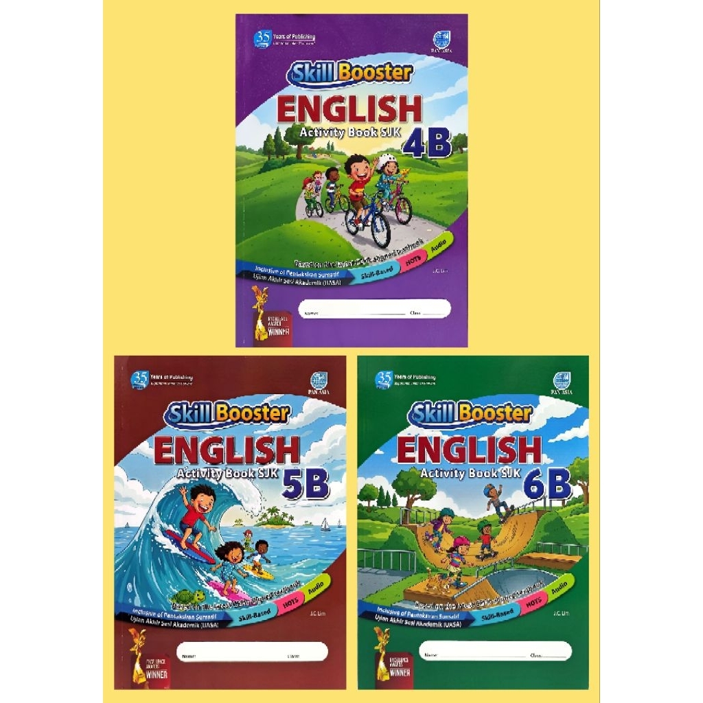 SKILL BOOSTER ENGLISH ACTIVITY BOOK SJK (PAN ASIA)