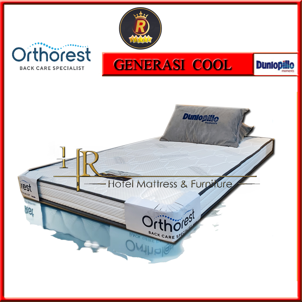 Orthorest By Dunlopillo Generasi / EMERALD Single / Super single 5" HR Home Delivery