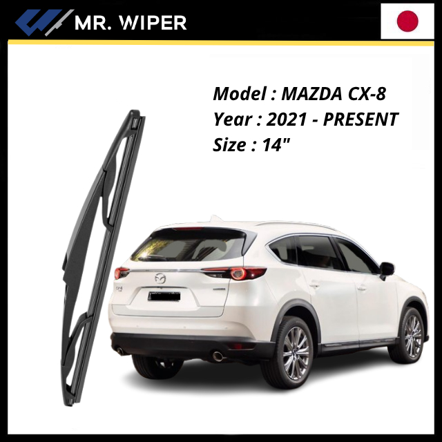MR WIPER MAZDA CX-8 CX8 (2021-PRESENT) MR WIPER JAPAN TECHNOLOGY BLADE WINDSCREEN WIPER