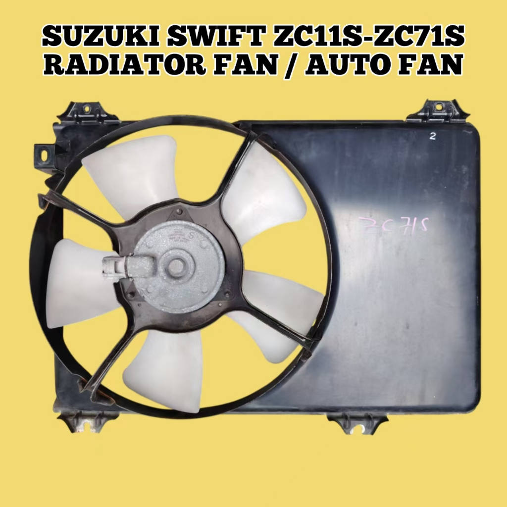 Kipas / พัดลมหม้อน้ํา / พัดลมออโต้ Suzuki Swift ZC11S ZC21S ZC31S ZC71S Kipas / หม้อน้ํา / พัดลมอัตโ