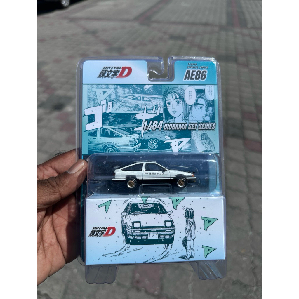 TOYOTA AE86 TRUENO INITIAL D BLISTER HOBBY JAPAN