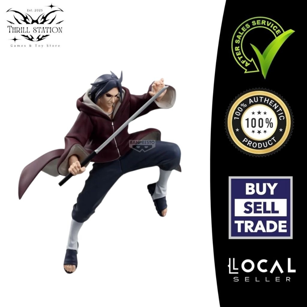 !! !️ฟิกเกอร์ Banpresto Naruto Shippuden Vibration Stars Itachi Uchiha III