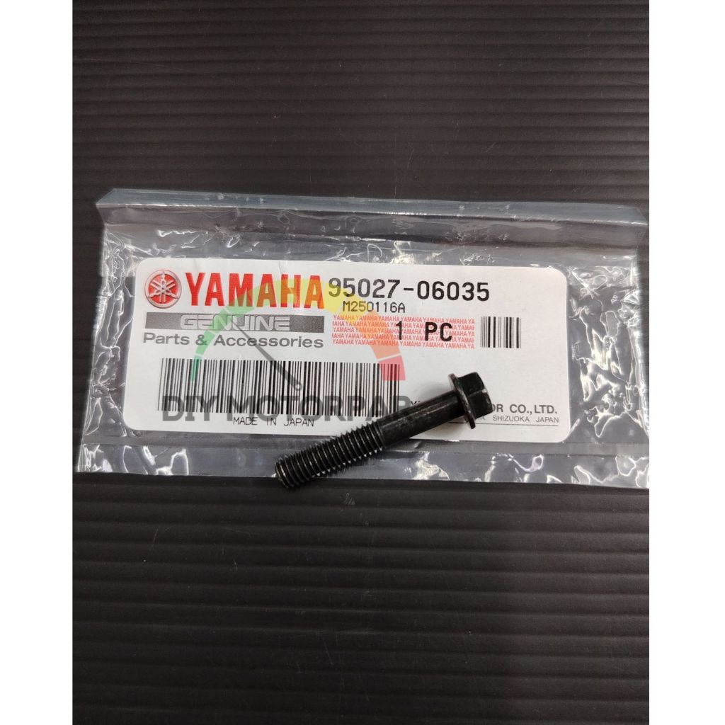 (35 มม.) 95027-06035 RXZ BOLT FLANGE COVER CRANKCASE CLUTCH RH RIGHT / SCREW SKRU IKAT COVER CRANKCA