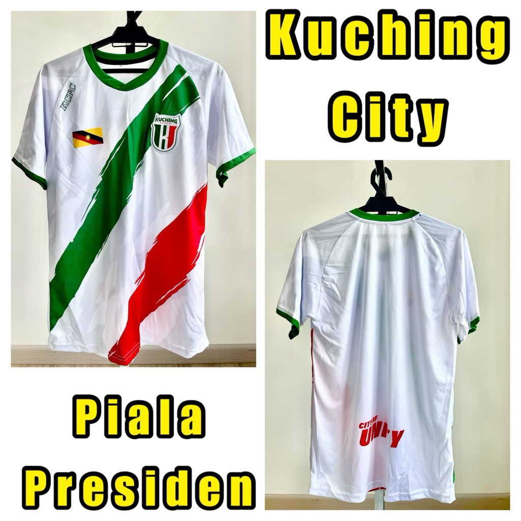 Jersi Kuching City Piala Presiden 2025/26 โลโก้ Sulam