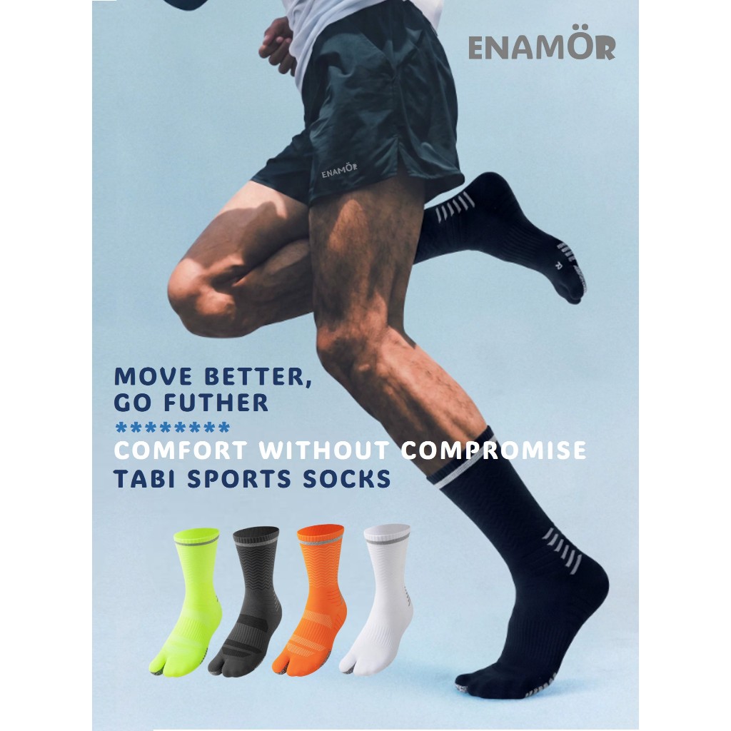 ผู้ชาย TABI SPORT SOCKS ผู้ชาย SNUG FIT PERFORMANCE SOCKS ANTI SLIP TABI SPORT SOCKS