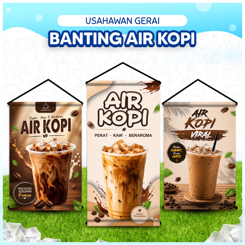 COFFEE WATER DROP Coffee Shop & Food Shop Stall Drink Kiosk Food Stall Bazaar, Night Market