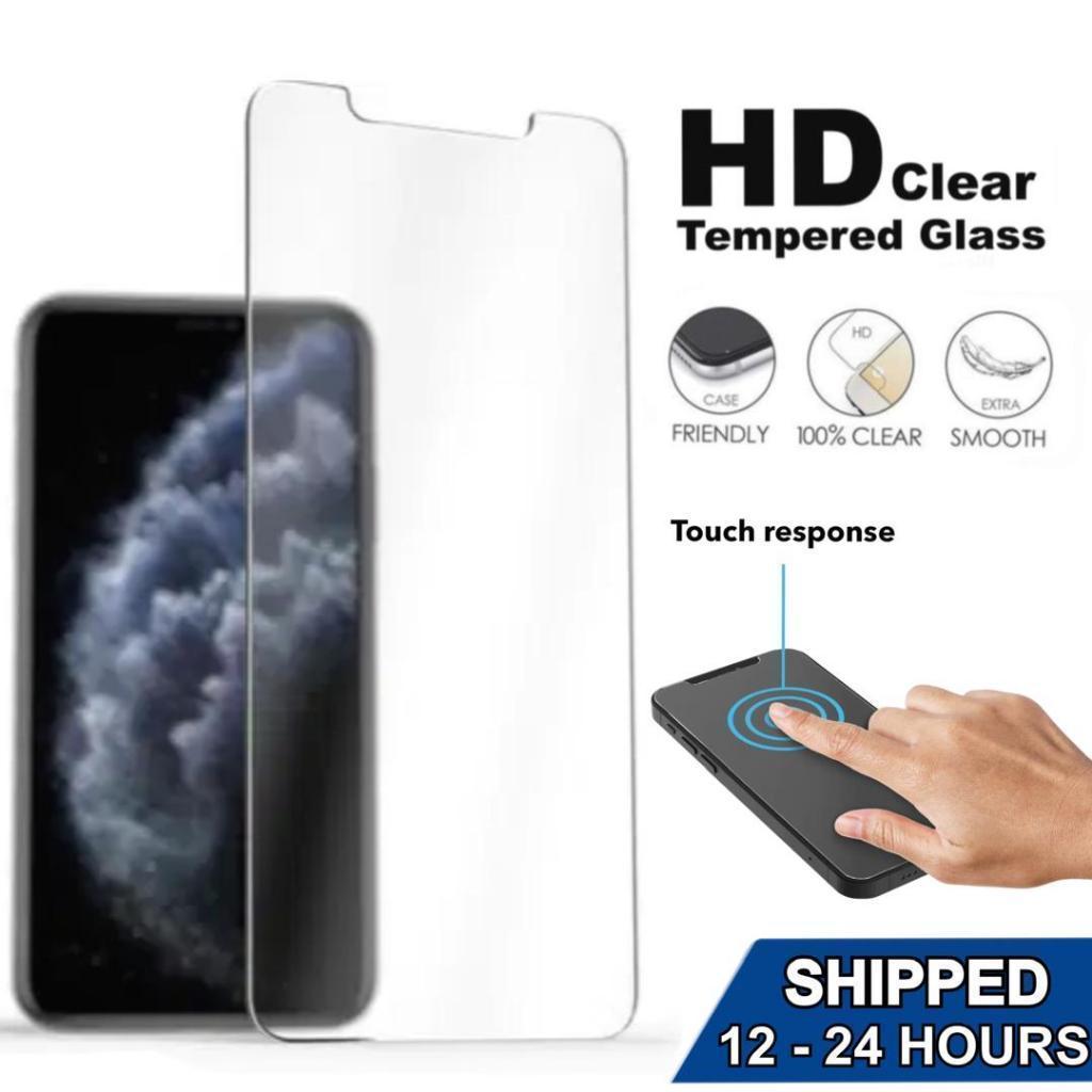 HD CLEAR TEMPERED GLASS XIAOMI REDMI A1 A1 PLUS A2 PLUS A3 A4 A5 A7 A7 PRO