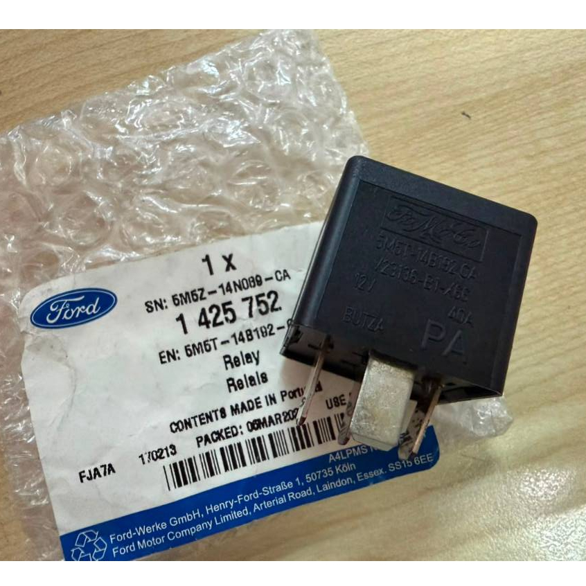 (FORD) RELAY 4PIN FORD RANGER T6 >> 5M5T 14B192CA