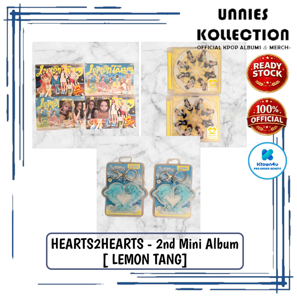 HEARTS2HEARTS - 2ND MINI ALBUM [ LEMON TANG ]