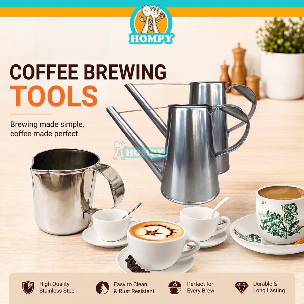 หม้อต้มกาแฟ/หม้อกาแฟ/Teko Panas Teko Kopi /หม้อชาไทย/แก้วกาแฟ/แก้วมัคปาก/ Alat Bancur kopi