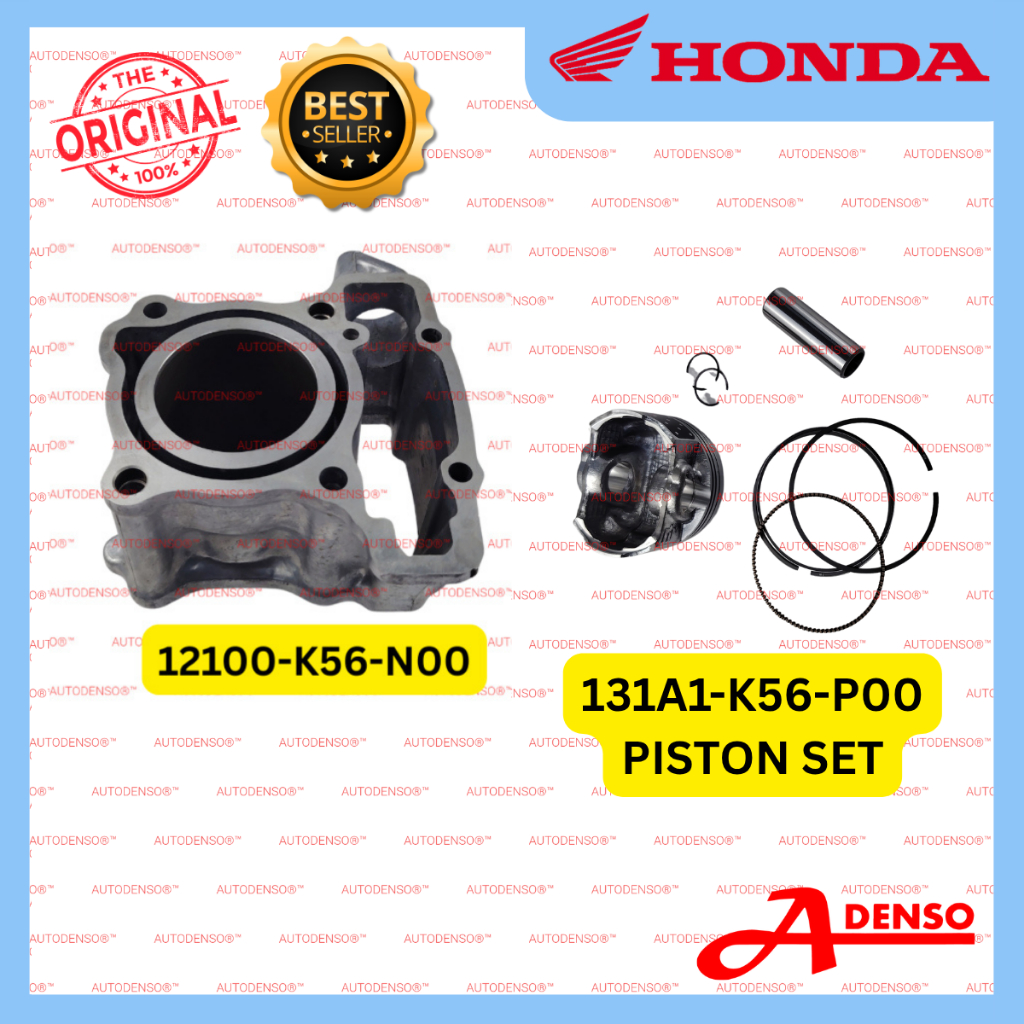 RS150 ชุด CYLINDER BLOCK & PISTON