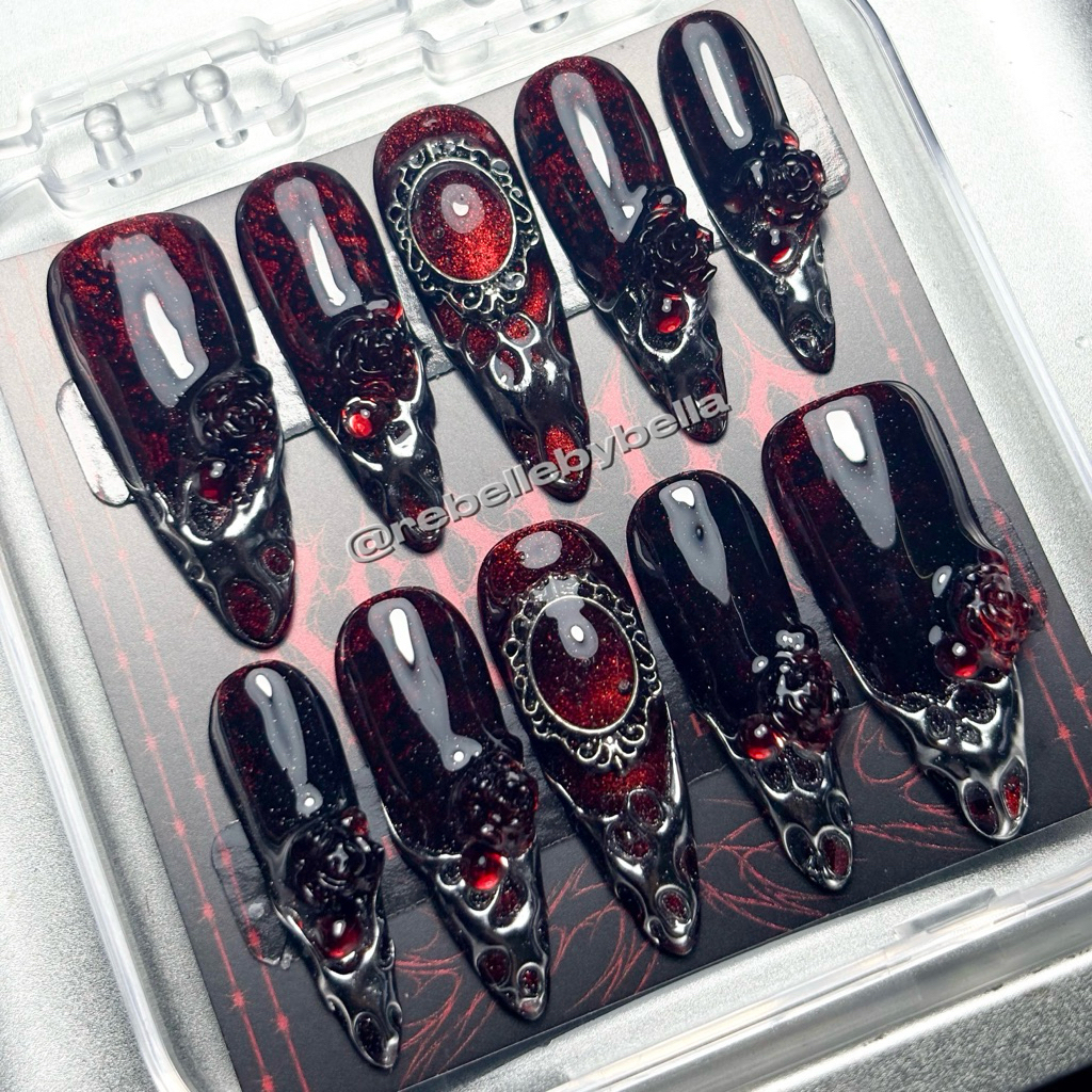 Rebellle Handmade Press-On Nails (Decayla Collection)