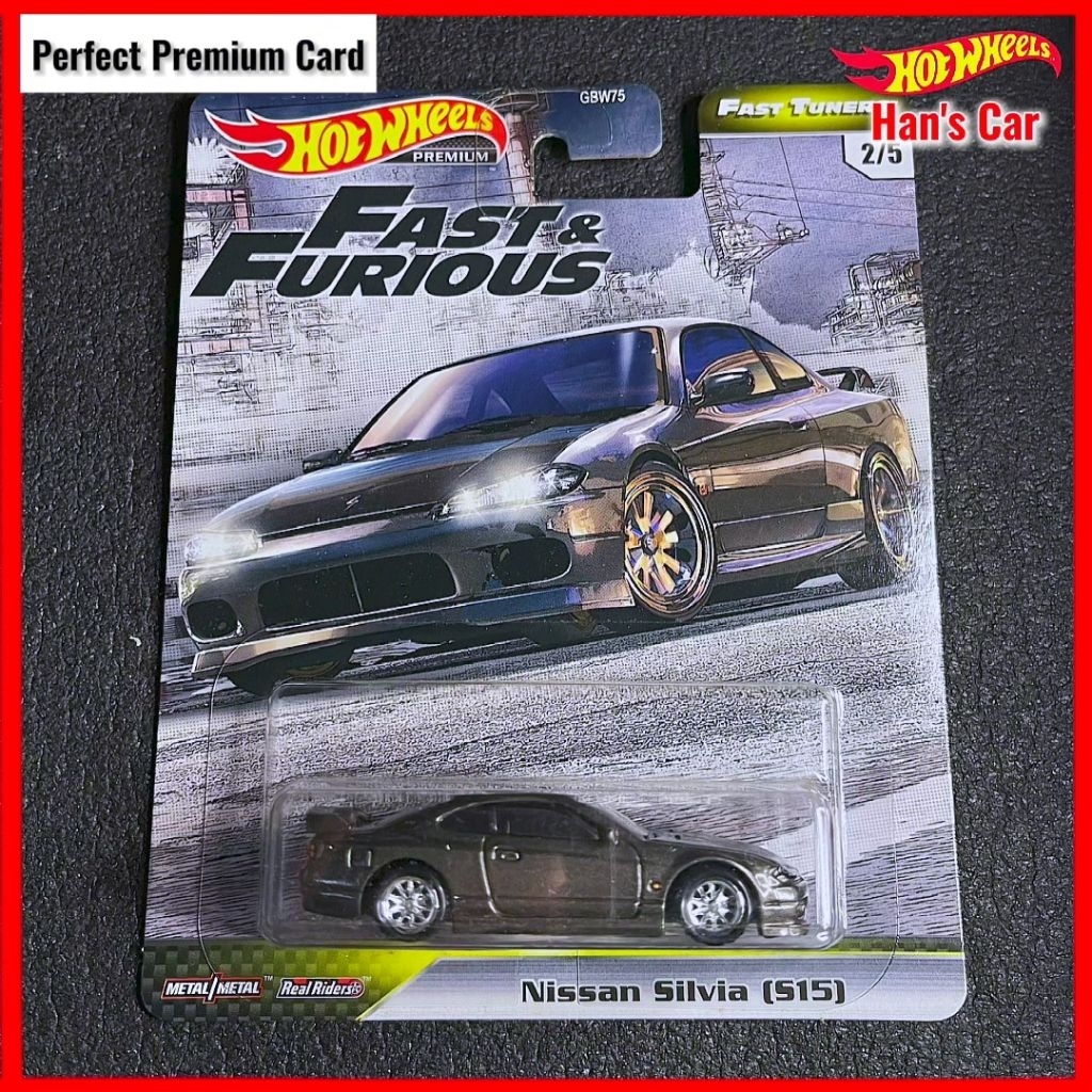 ล้อร้อน Nissan Silvia S15 2020 Fast and Furious Fast Tuners วัฒนธรรมรถพรีเมี่ยม Hotwheels JDM Hans S