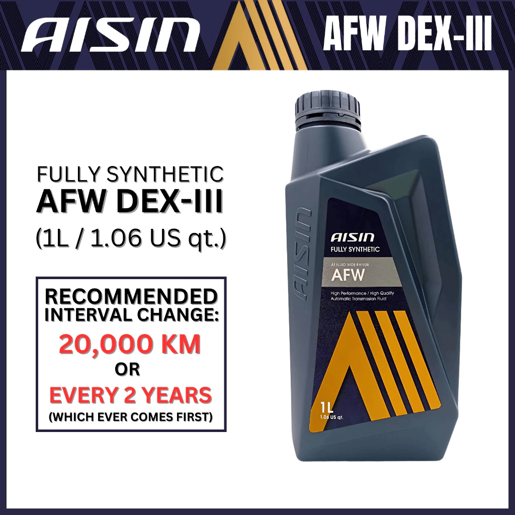 AISIN Fully Synthetic ATF Dexron-III - AFW [DEX-III] [1L]