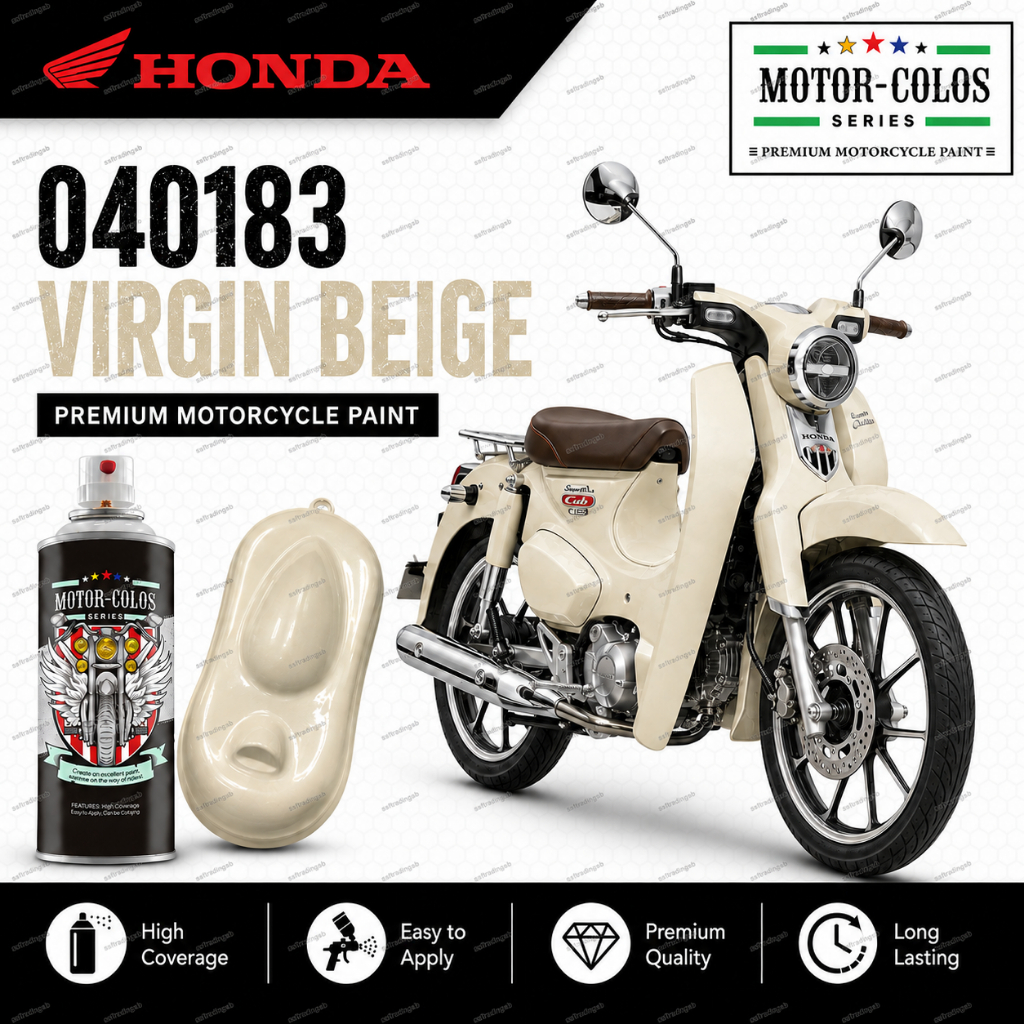 HONDA VIRGIN BIEGE / 040183 HONDA VRIGIN BIEGE SPRAY PAINT / AIKKA / MOTOR-COLOS / 400ML
