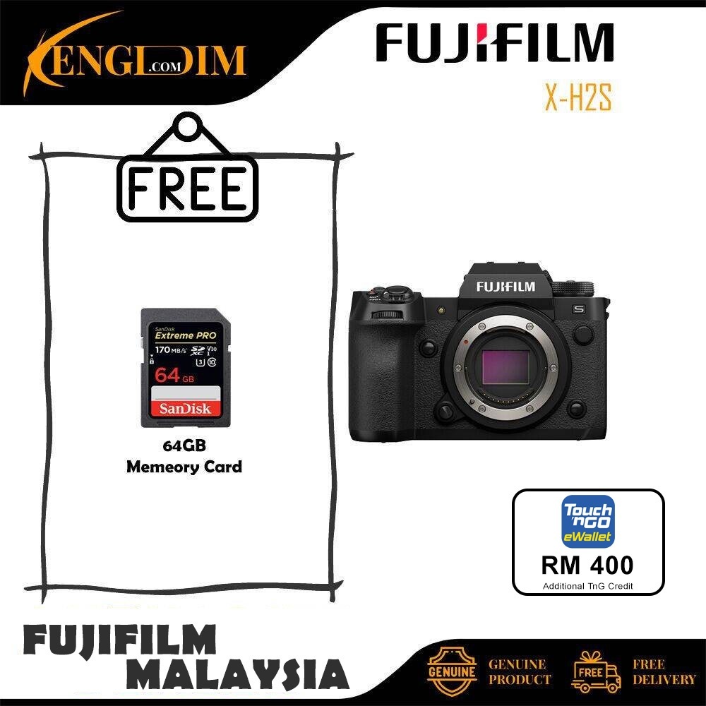FUJIFILM X-H2S / XH2S / XH2S / X-H2S กล้อง Mirrorless
