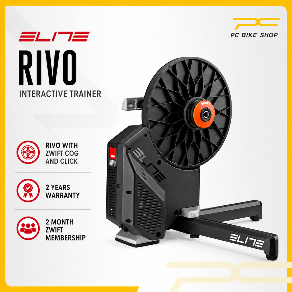 Elite Rivo พร้อม Zwift Cog และ Click Smart Trainer จักรยานเสือหมอบจักรยานในร่มจักรยาน Home Training 