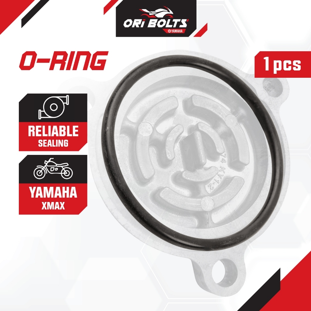 93210-48530 Yamaha สกู๊ตเตอร์ X Max Xmax 250 V1 V2 ฝาครอบกรองน้ํามัน O แหวน Penutup
