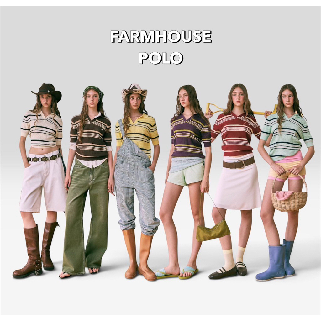 เสื้อโปโล CHAMNIII รุ่น Farmhouse Polo